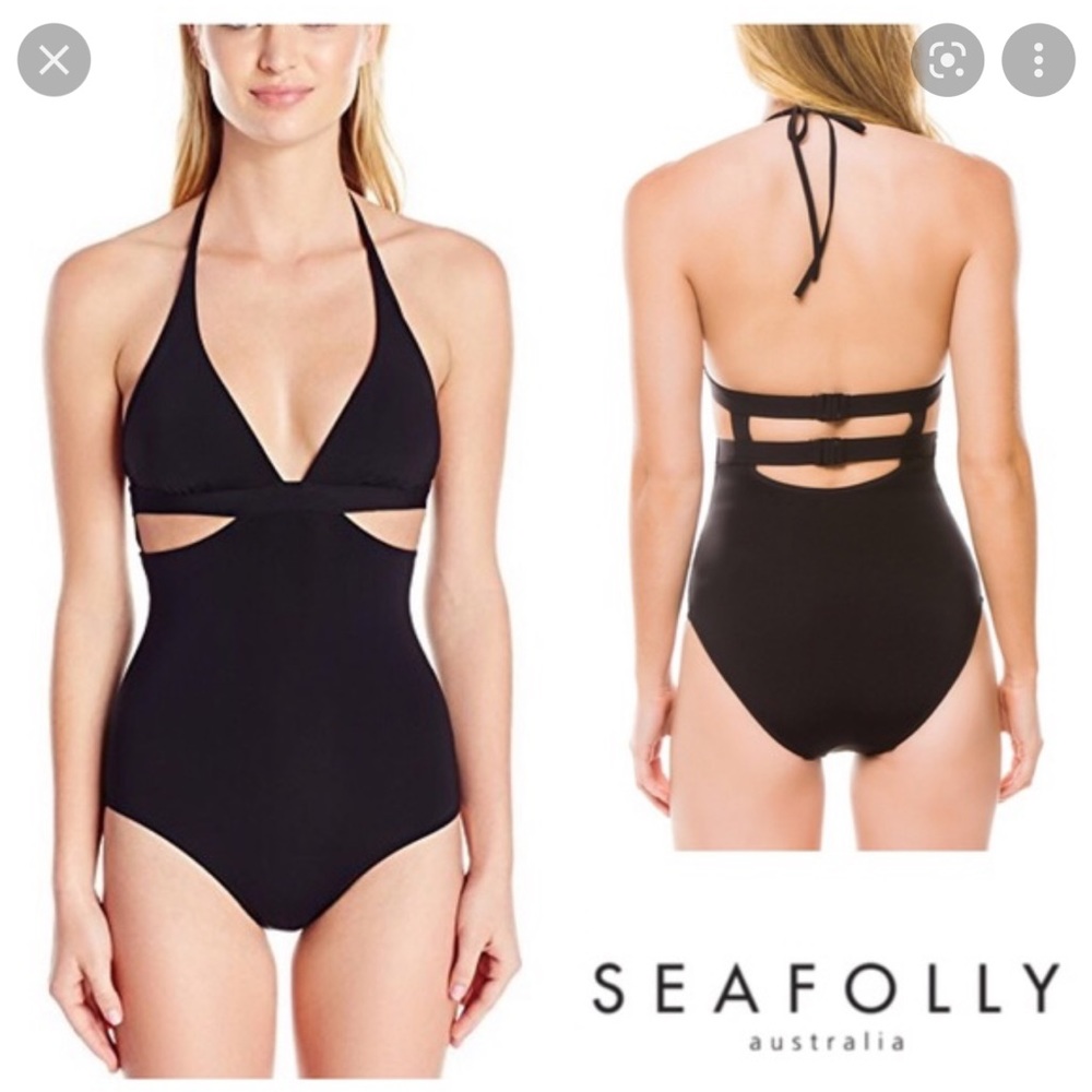 Seafolly cut out one piece